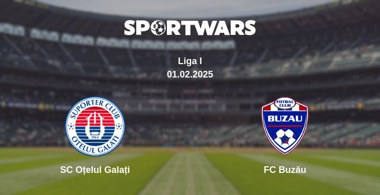 SC Oțelul Galați — FC Buzău watch online for free 01.02.2025