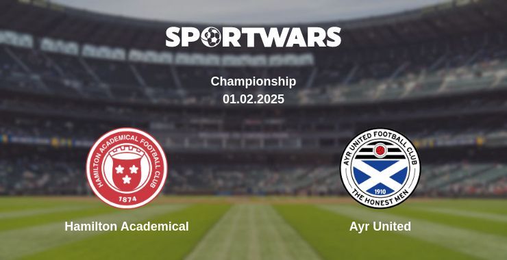 Hamilton Academical — Ayr United watch online broadcast, 01.02.2025