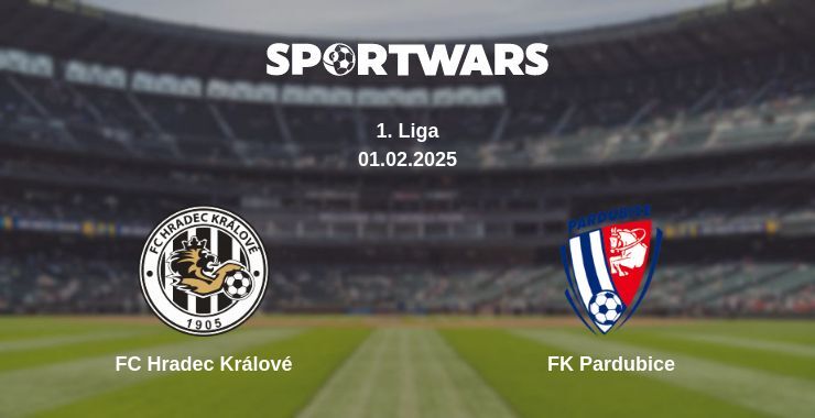 FC Hradec Králové — FK Pardubice watch online for free 01.02.2025