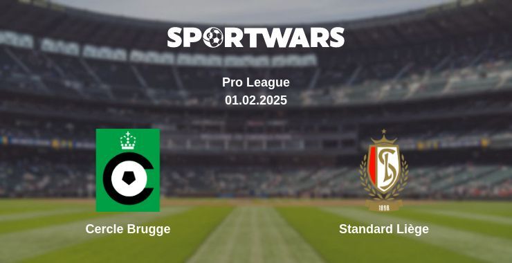 Cercle Brugge — Standard Liège watch online broadcast, 01.02.2025