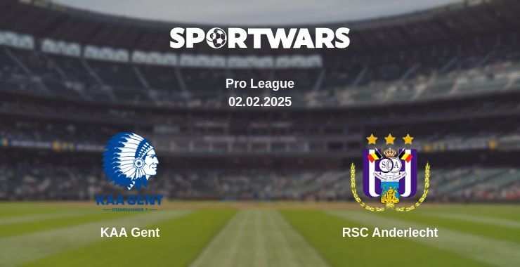 KAA Gent — RSC Anderlecht watch online broadcast, 02.02.2025