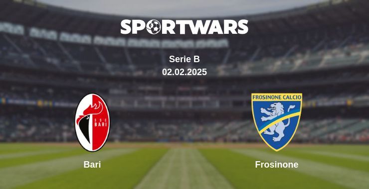 Bari — Frosinone watch online broadcast, 02.02.2025