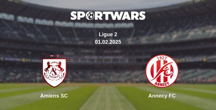 Amiens SC — Annecy FC watch online for free 01.02.2025