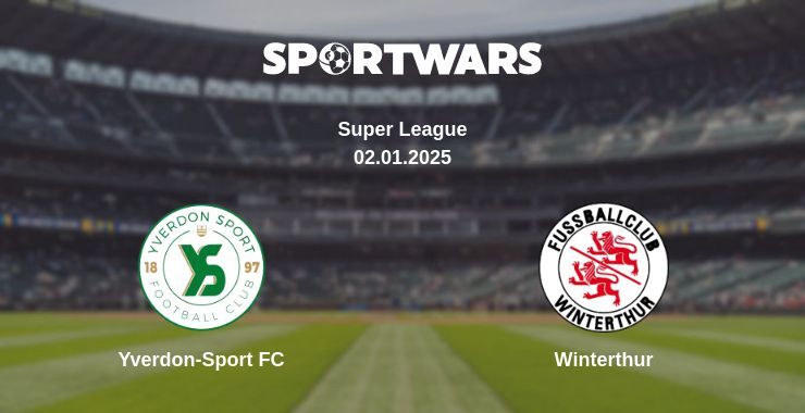 Yverdon-Sport FC — Winterthur watch online for free 02.01.2025