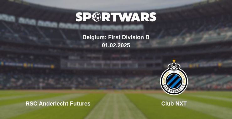 RSC Anderlecht Futures — Club NXT watch online broadcast, 01.02.2025