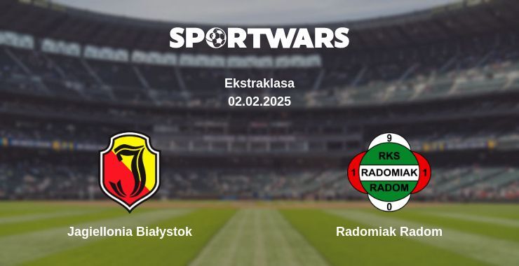 Jagiellonia Białystok — Radomiak Radom watch online broadcast, 02.02.2025