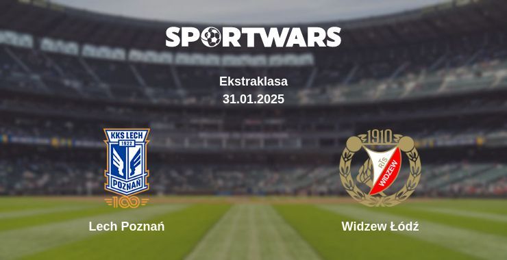 Lech Poznań — Widzew Łódź watch online broadcast, 31.01.2025