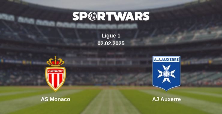 AS Monaco — AJ Auxerre watch online broadcast, 02.02.2025