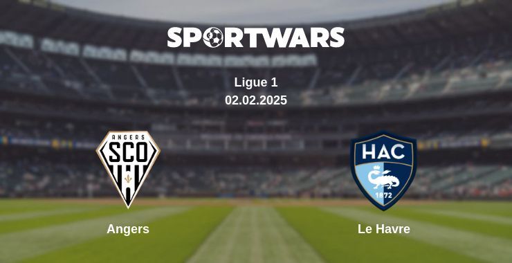 Angers — Le Havre watch online broadcast, 02.02.2025