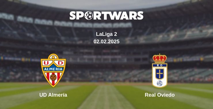 UD Almería — Real Oviedo watch online broadcast, 02.02.2025