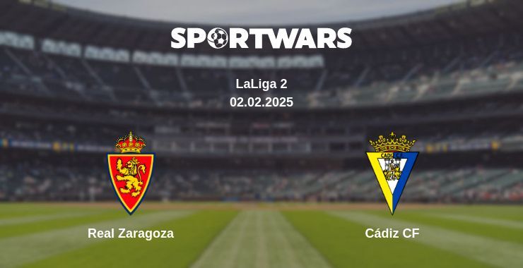 Real Zaragoza — Cádiz CF watch online for free 02.02.2025