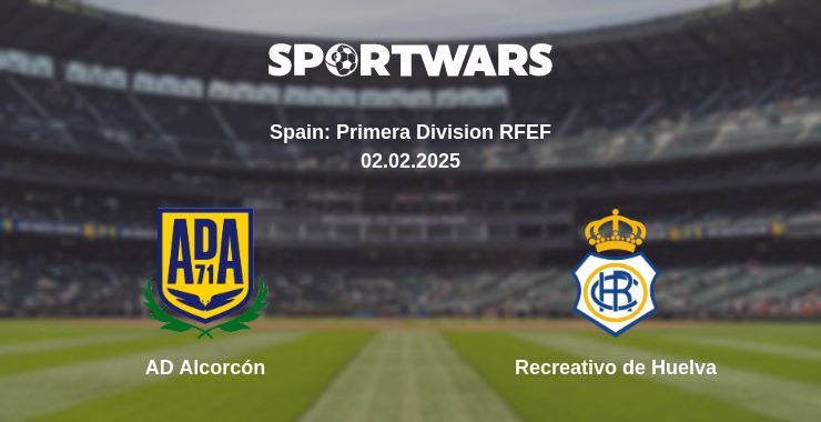 AD Alcorcón — Recreativo de Huelva watch online broadcast, 02.02.2025