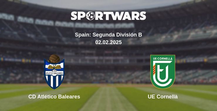 CD Atlético Baleares — UE Cornellà watch online for free 02.02.2025