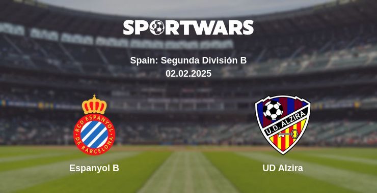 Espanyol B — UD Alzira watch online broadcast, 02.02.2025