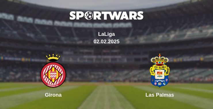 Girona — Las Palmas watch online broadcast, 02.02.2025