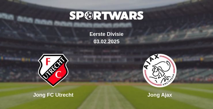 Jong FC Utrecht — Jong Ajax watch online broadcast, 03.02.2025