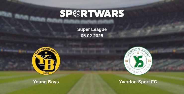 Young Boys — Yverdon-Sport FC watch online broadcast, 05.02.2025