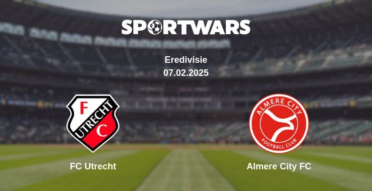 FC Utrecht — Almere City FC watch online broadcast, 07.02.2025