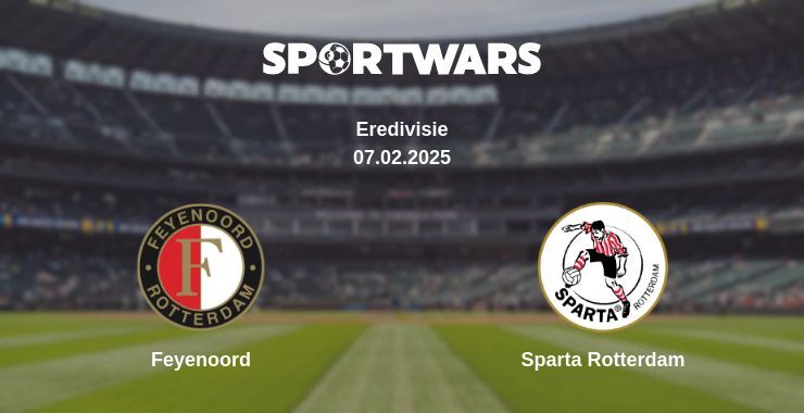 Feyenoord — Sparta Rotterdam watch online broadcast, 07.02.2025