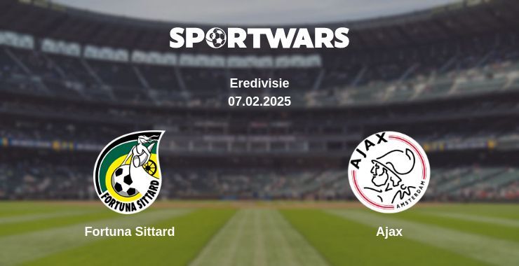 Fortuna Sittard — Ajax watch online broadcast, 07.02.2025