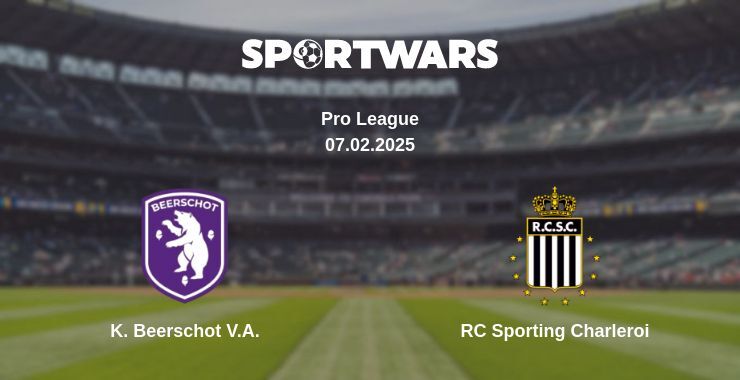 K. Beerschot V.A. — RC Sporting Charleroi watch online for free 07.02.2025