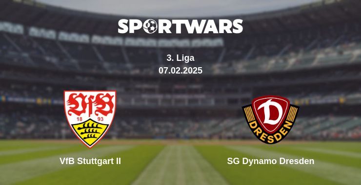 VfB Stuttgart II — SG Dynamo Dresden watch online broadcast, 07.02.2025