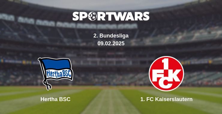 Hertha BSC — 1. FC Kaiserslautern watch online broadcast, 09.02.2025