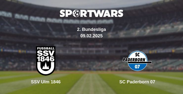 SSV Ulm 1846 — SC Paderborn 07 watch online broadcast, 09.02.2025