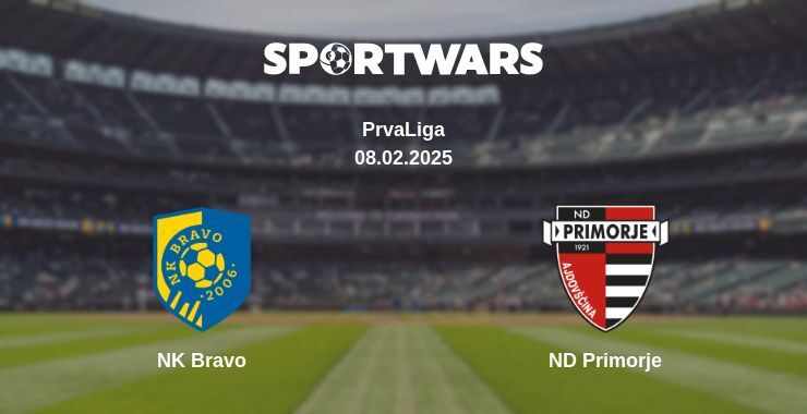 NK Bravo — ND Primorje watch online broadcast, 08.02.2025