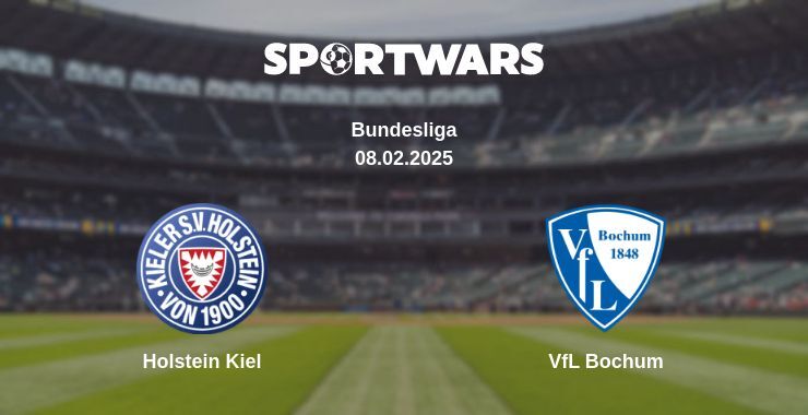 Holstein Kiel — VfL Bochum watch online broadcast, 08.02.2025