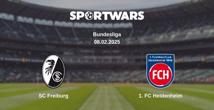 SC Freiburg — 1. FC Heidenheim watch online broadcast, 08.02.2025