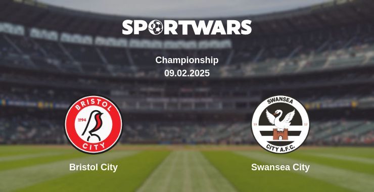 Bristol City — Swansea City watch online broadcast, 09.02.2025