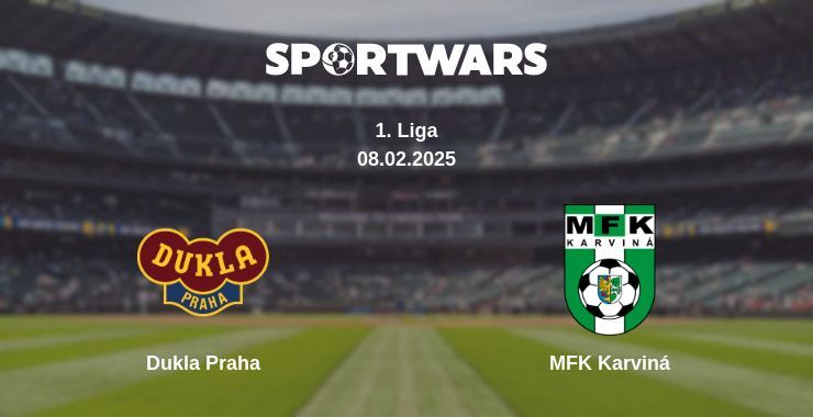 Dukla Praha — MFK Karviná watch online for free 08.02.2025