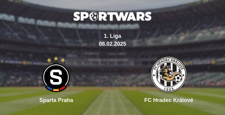 Sparta Praha — FC Hradec Králové watch online broadcast, 08.02.2025