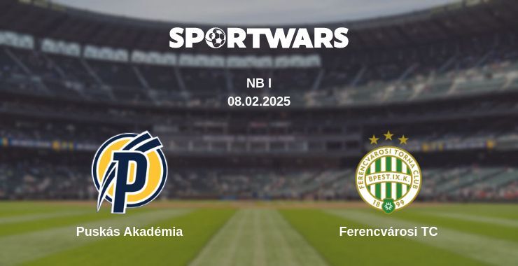 Puskás Akadémia — Ferencvárosi TC watch online broadcast, 08.02.2025