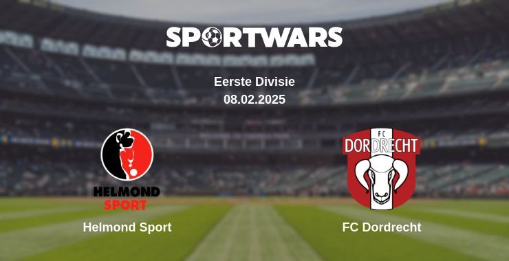 Helmond Sport - FC Dordrecht watch online broadcast