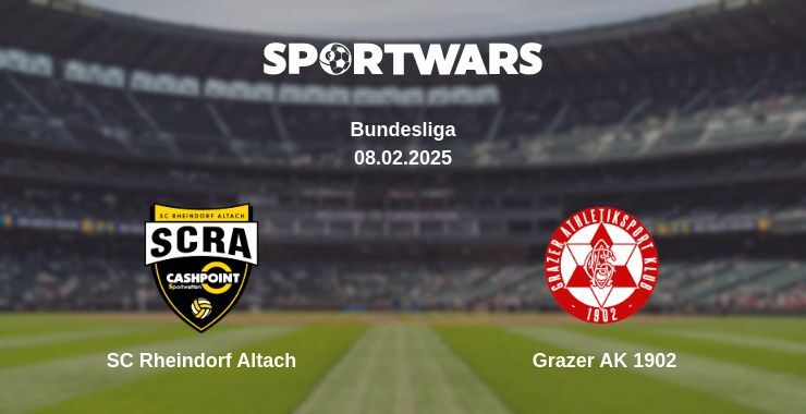 SC Rheindorf Altach — Grazer AK 1902 watch online for free 08.02.2025