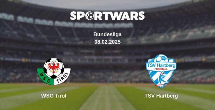 WSG Tirol — TSV Hartberg watch online broadcast, 09.02.2025