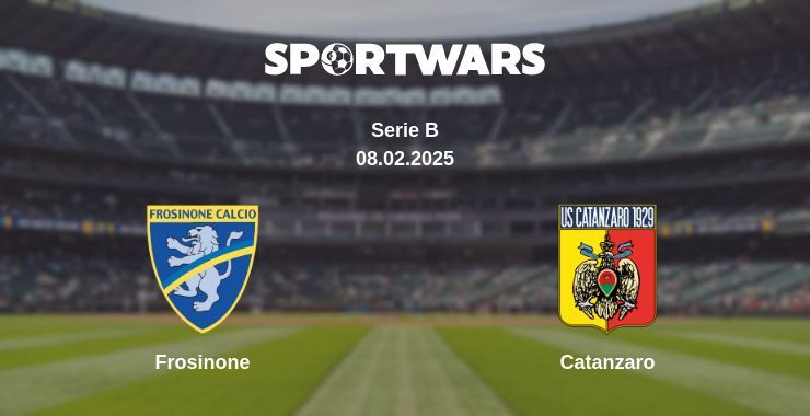 Frosinone — Catanzaro watch online broadcast, 08.02.2025