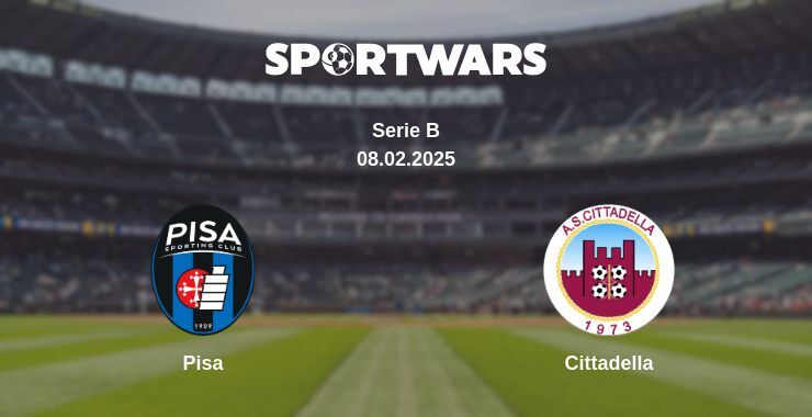 Pisa — Cittadella watch online broadcast, 08.02.2025