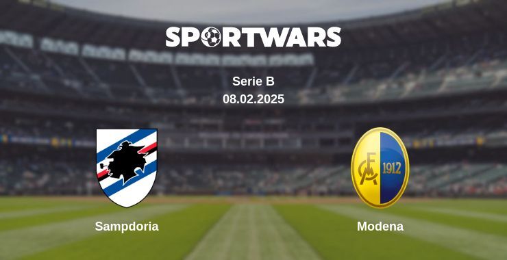 Sampdoria — Modena watch online for free 08.02.2025