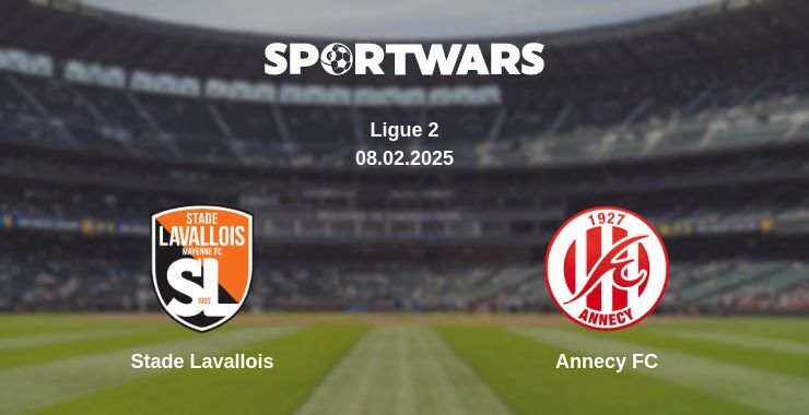 Stade Lavallois — Annecy FC watch online broadcast, 08.02.2025