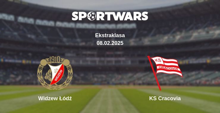 Widzew Łódź — KS Cracovia watch online for free 08.02.2025