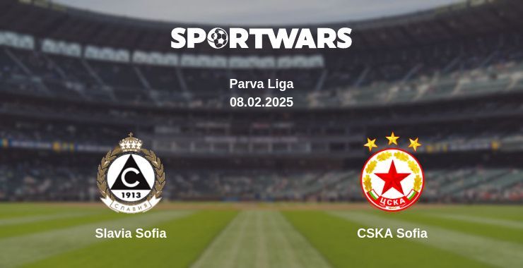 Slavia Sofia — CSKA Sofia watch online broadcast, 08.02.2025