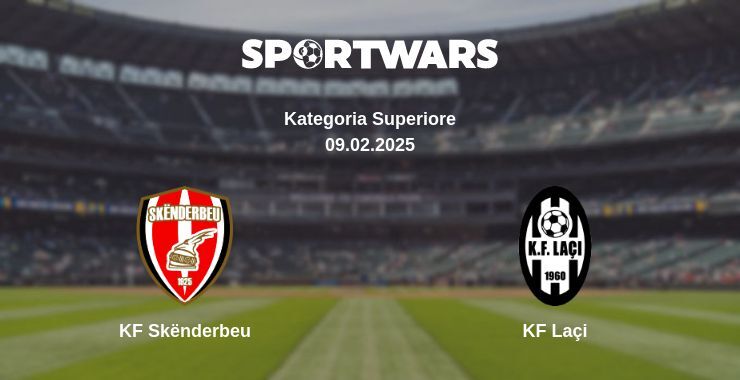 KF Skënderbeu — KF Laçi watch online broadcast, 09.02.2025