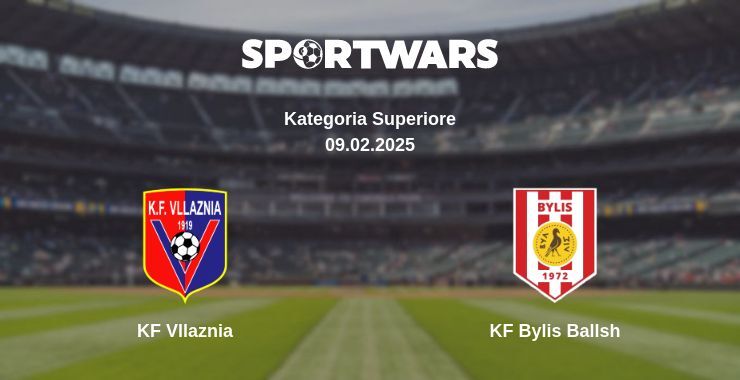 KF Vllaznia — KF Bylis Ballsh watch online broadcast, 09.02.2025