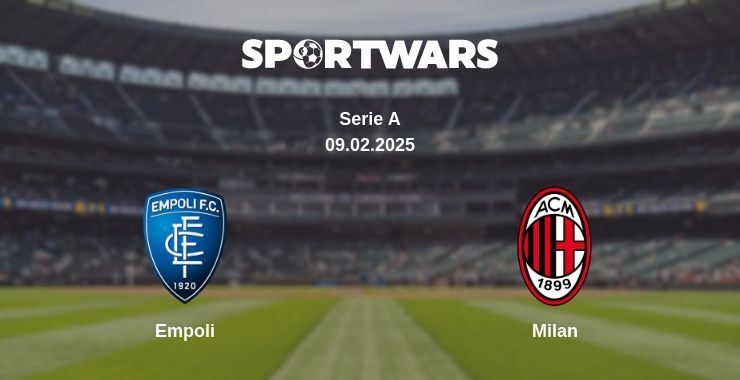 Empoli — Milan watch online broadcast, 09.02.2025