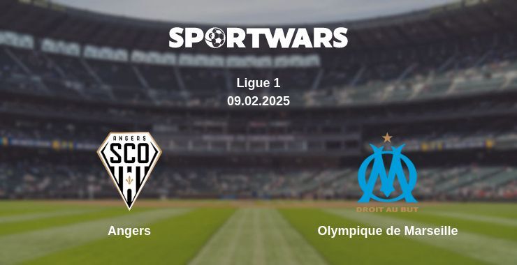 Angers — Olympique de Marseille watch online broadcast, 09.02.2025