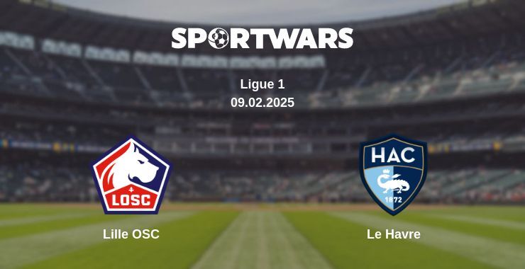 Lille OSC — Le Havre watch online broadcast, 09.02.2025