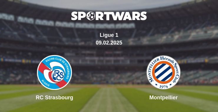 RC Strasbourg — Montpellier watch online for free 09.02.2025